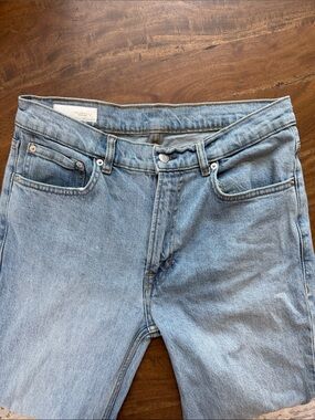 Light Blue Men's Straight-Leg Jeans W32